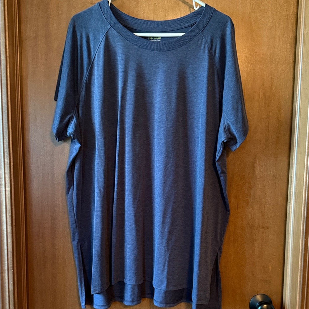 Blue Short Sleeve Tunic